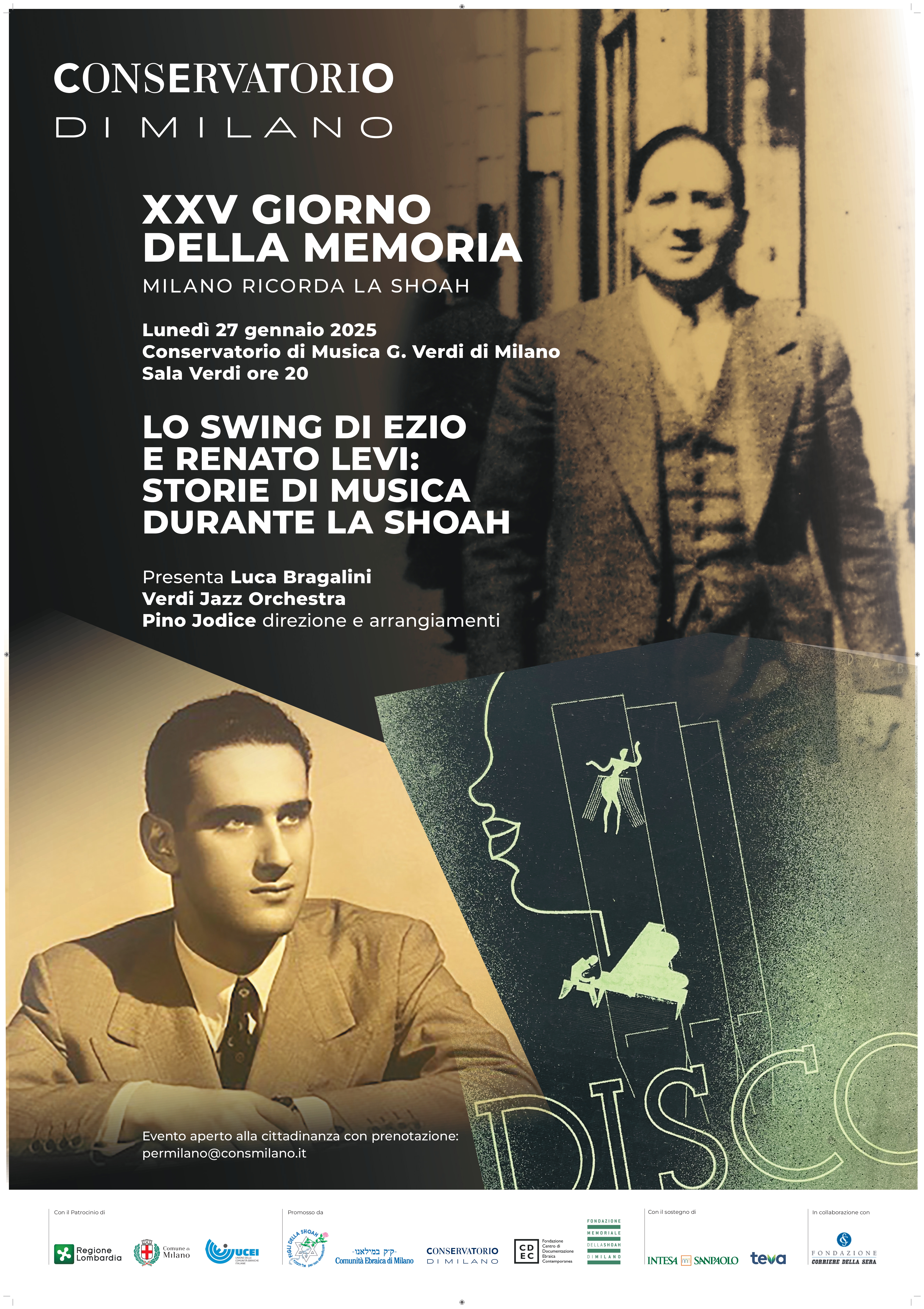 XXV Giorno della Memoria - Milano Ricorda la Shoah